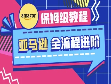 亚马逊保姆级全流程实操教程-跨境电商教程-网创副业