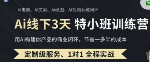 AI实操培训第20-21期线下，0基础保姆级教程，3月最新整理，企业获客、降本增效、打造超级个体-网创副业